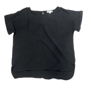 She & Sky Black Women's Top Size Medium Petite